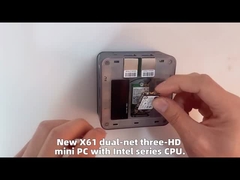 Intel Alder Lake N95 4 Core 4 Thread Mini PC Met LPDDR5 12G 2 Ethernet En WiFi