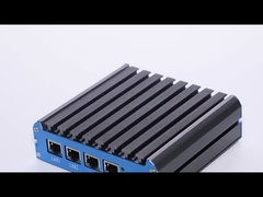 Intel Celeron Series Firewall Mini PC met vier RJ45 2.5G Ethernet Linux