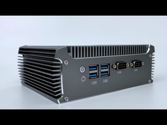Dual LAN Dual COM Intel Fanless Mini PC met DDR3 RAM tot 8 GB Linux en mSATA