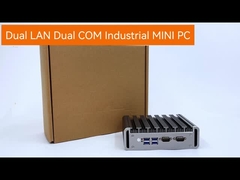 Intel Core I5-6200U Fanless Mini Industrial PC met Dual RS232 COM Dual LAN DDR4