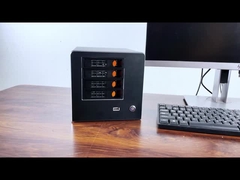 Intel X108 N150 Mini PC met 3 LAN 1 HDMI en 4-Bay NAS Host Interface