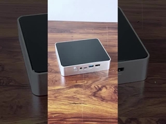 Intel N100 ondersteunt 16 GB met ventilator en 4 USB 2 LAN 2 HDMI Mini PC