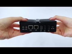 Intel Celeron J6412 Processor met DDR4 16GB RAM en 2 HD Industriële Fanless PC