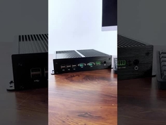 Intel Core I7-6500U Processor Met Vier LAN en Dubbele COMs Industriële Mini PC