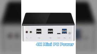 Intel Core Mini PC 4K NVMe SSD Krachtpatser