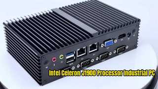 X26G Intel Celeron J1900 Processor Industriële pc met 7COM 2LAN