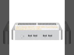 Mini-pc J1900 Dual Ethernet Kantoorkrachtpatser