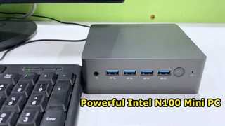 Intel N100 Processor Dual LAN Mini PC Met Vier USB DDR4 46 GB RAM Voor Home Office
