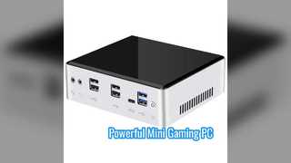 Mini-gaming-pc Intel Core Dual LAN DDR4-ventilator