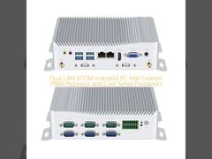 Industriële PC Dual LAN 6COM Fanless J1900