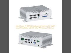 Industriële pc zonder ventilator i5 8350U Stil en betrouwbaar