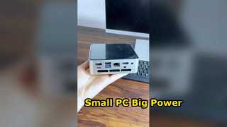 AMD Ryzen R3 4300U processor mini-pc met 1 RJ45 Gigabit Ethernet-poort 2 HD-MI 1 Type-C