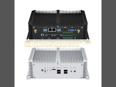 Industriële PC zonder ventilator Dual LAN Dual COM Win10 Linux