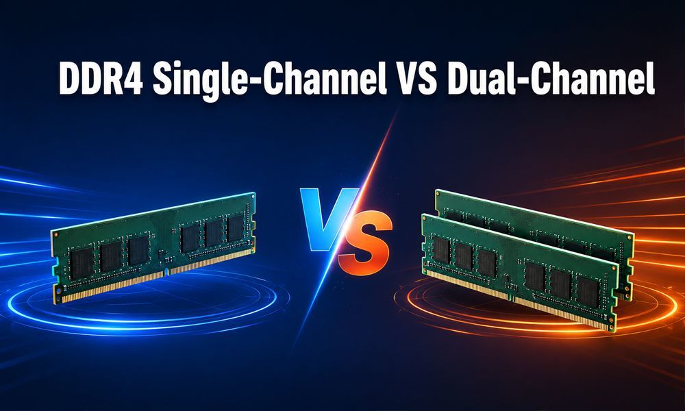 Laatste bedrijfsblogs DDR4 Single Channel VS Dual Channel: How Memory Configuration Affects Integrated Graphics Performance In Mini PCs