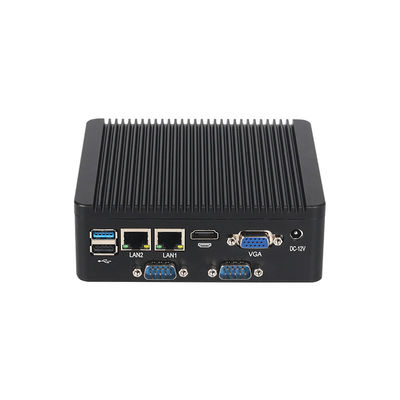 Intel Pentium J2900 Industrial PC met Dual LAN 4 COM Support Dual Screen Display