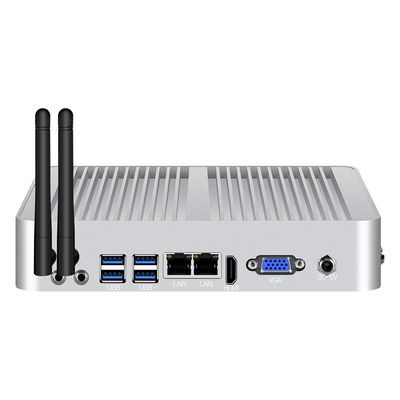 Intel Core i7 Series Mini PC met Dual LAN Dual COM en Single Channel DDR3L RAM