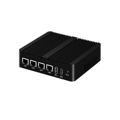 kopen Intel N100 Processor Fanless Industrial Mini Computer Dual COM DDR4 RAM 4LAN online manufacture