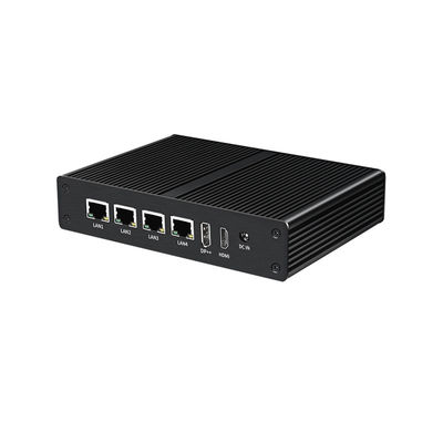kopen Industrial Fanless Mini Computer Linux Intel N100 DDR4 16G RAM 4LAN Dual COM online manufacture