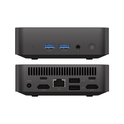 Kopen Single LAN Dual HD-MI Intel N100 Mini PC DDR4 16GB voor thuis en kantoor online vervaardiging