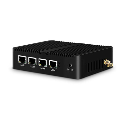 Kopen Intel J1900 Mini PC Firewall PFsense 4 Gigabit LAN Win10 Ondersteunt Dual Display online vervaardiging
