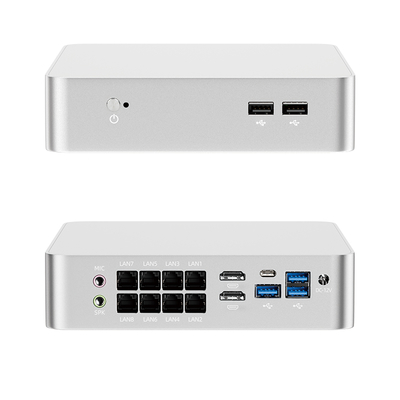 kopen Intel Core i7-8705G Met 8 LAN 2 HDMI 1 DC DDR4 64GB RAM Industriële Mini PC online manufacture