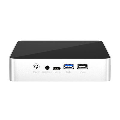kopen Intel N100 ondersteunt 16 GB met ventilator en 4 USB 2 LAN 2 HDMI Mini PC online vervaardiging