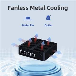 kopen Intel N150 Processor With Four LAN and Dual COM 1HDMI 1DP Industrial Mini PC online manufacture