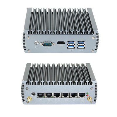 Kopen Intel I5 1145G7 Processor met zes LAN één COM en 1 HD-MI Industrial Mini PC online vervaardiging