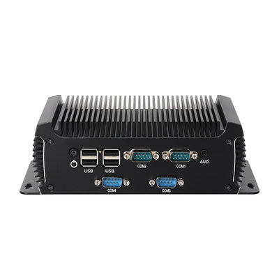 kopen Intel Core i5 4200U pc met Dual LAN, zes COM-poorten en 6 USB Industriële Mini Computer online vervaardiging