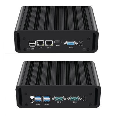 kopen Intel Core i7 4500U PC met Dual LAN, Dual COM en 4 USB3.0 Industriële Mini PC online vervaardiging