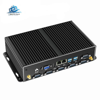 kopen Fanless Industrial PC with 6*RS232/485 and 8*USB Ports Featuring Intel Core i5 4200U Processor online vervaardiging