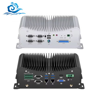 kopen Fanless Mini PC met Intel Core i5-7267U DDR4 RAM en M.2 NVMe SSD Industriële Computer online vervaardiging