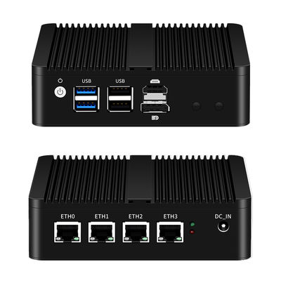 kopen Celeron N5105 Processor met Vier LAN en 1HDMI 1DP Netwerk Mini PC online vervaardiging