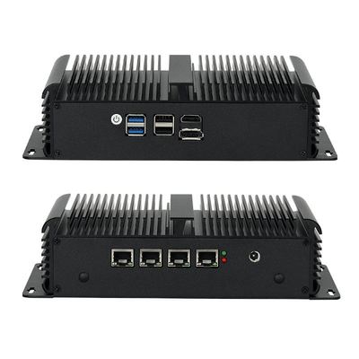kopen Celeron N5105 Processor met Vier LAN en 1HDMI 1DP Netwerk Mini PC online vervaardiging