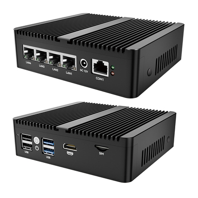 kopen Mini PC Intel Celeron N5105 Processor DDR4 4 Intel I225AT Gigabit LAN 4 USB Hoge Prestaties Zachte Router Computer online vervaardiging