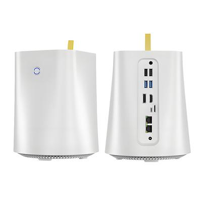 kopen NAS Host AMD R3 3200U Processor 2 Intel I225V Gigabit LAN 2 USB2.0 2 USB3.0 DDR4 1 HD-MI Win10 Win11 Ubuntu Mini Computer online vervaardiging