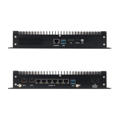 kopen Soft Router met Intel Core I5 1235U-processor 6 LAN-poorten en 2 10G SFP-optische poorten voor bedrijfsbureaus en fabrieken online vervaardiging