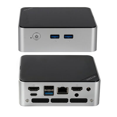 kopen AMD Ryzen R3 4300U processor mini-pc met 1 RJ45 Gigabit Ethernet-poort 2 HD-MI 1 Type-C voor thuisentertainment, kantoor en gaming online vervaardiging