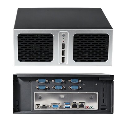 kopen Intel Celeron G6900 processor industriële mini-pc met 6 COM 2 LAN online vervaardiging
