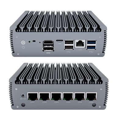 kopen Intel Celeron J6412 Processor Soft Router With 6 Lan 1 HD-MI 1 DP online vervaardiging
