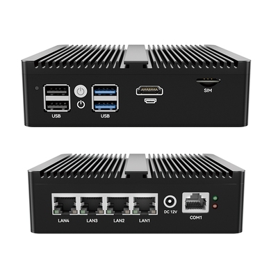 Kopen Intel N5105 Processor Firewall Mini PC Met 4 Lan 1 COM online vervaardiging