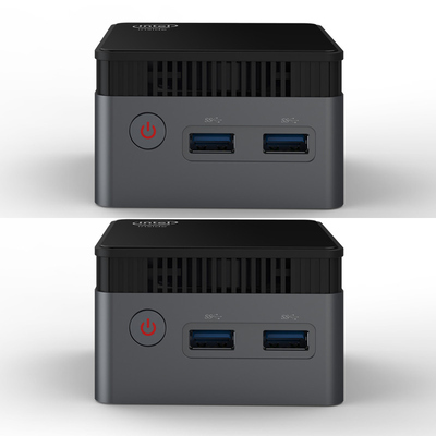 Kopen Intel Celeron N5105 Mini Computer LPDDR4X RAM 8G Met TF Slot En Fan Voor Home Office online vervaardiging