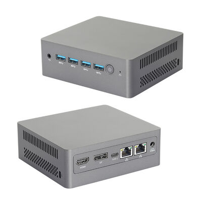 Kopen Celeron N5095 Plastic Intel Mini PC Met Dual LAN DDR4 16G Dual Band WiFi En Fan online vervaardiging