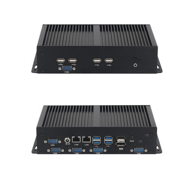 DDR4 Fanless Industrial Mini PC Dual LAN 6COM Intel Core Celeron serie