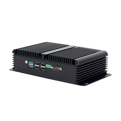 DDR4 16G RAM Intel N100 Fanless Industrial Mini PC 4 LAN Dual COM Linux Met WIFI