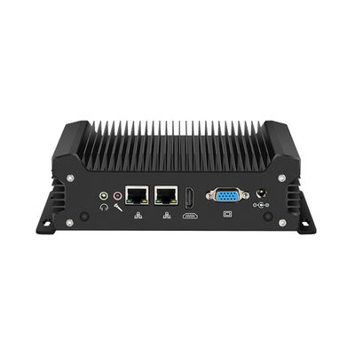 Intel Core Series Processor Industrial Fanless Computer Mini PC met Dual LAN Dual COM
