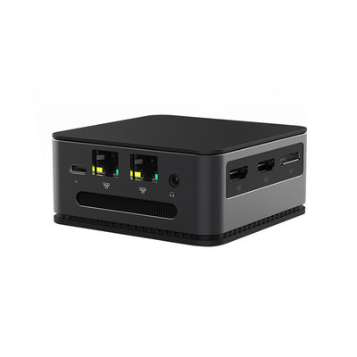 Intel Alder Lake N95 Intel Mini PC LPDDR5 12 GB RAM Met Dual LAN En 4K HD Voor Office