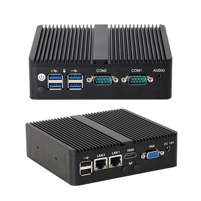 Intel Celeron Series Processor Custom Mini PC Met Dual COM En HDMI Voor Industrieel