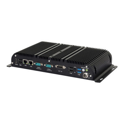 Intel Core I5 I7 Fanless Industrial PC met Quad-Cores Acht-Threads Processors
