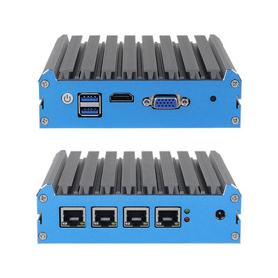 Intel Celeron Series Firewall Mini PC met vier RJ45 2.5G Ethernet Linux